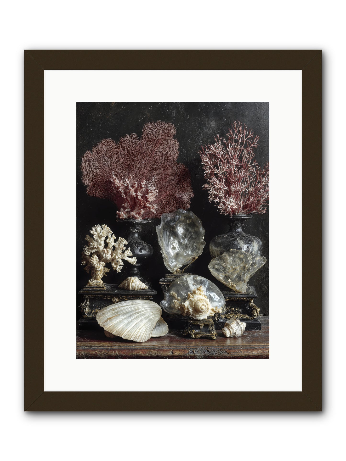 Vault of Wonders -- Framed Print - Black 12x16