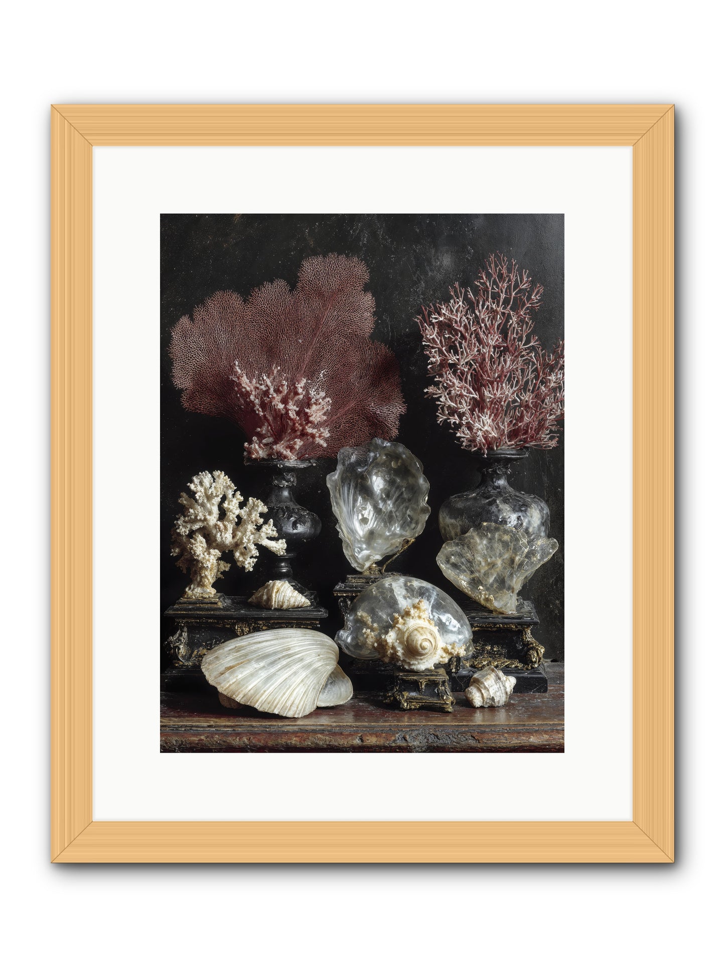 Vault of Wonders -- Framed Print - Natural 12x16