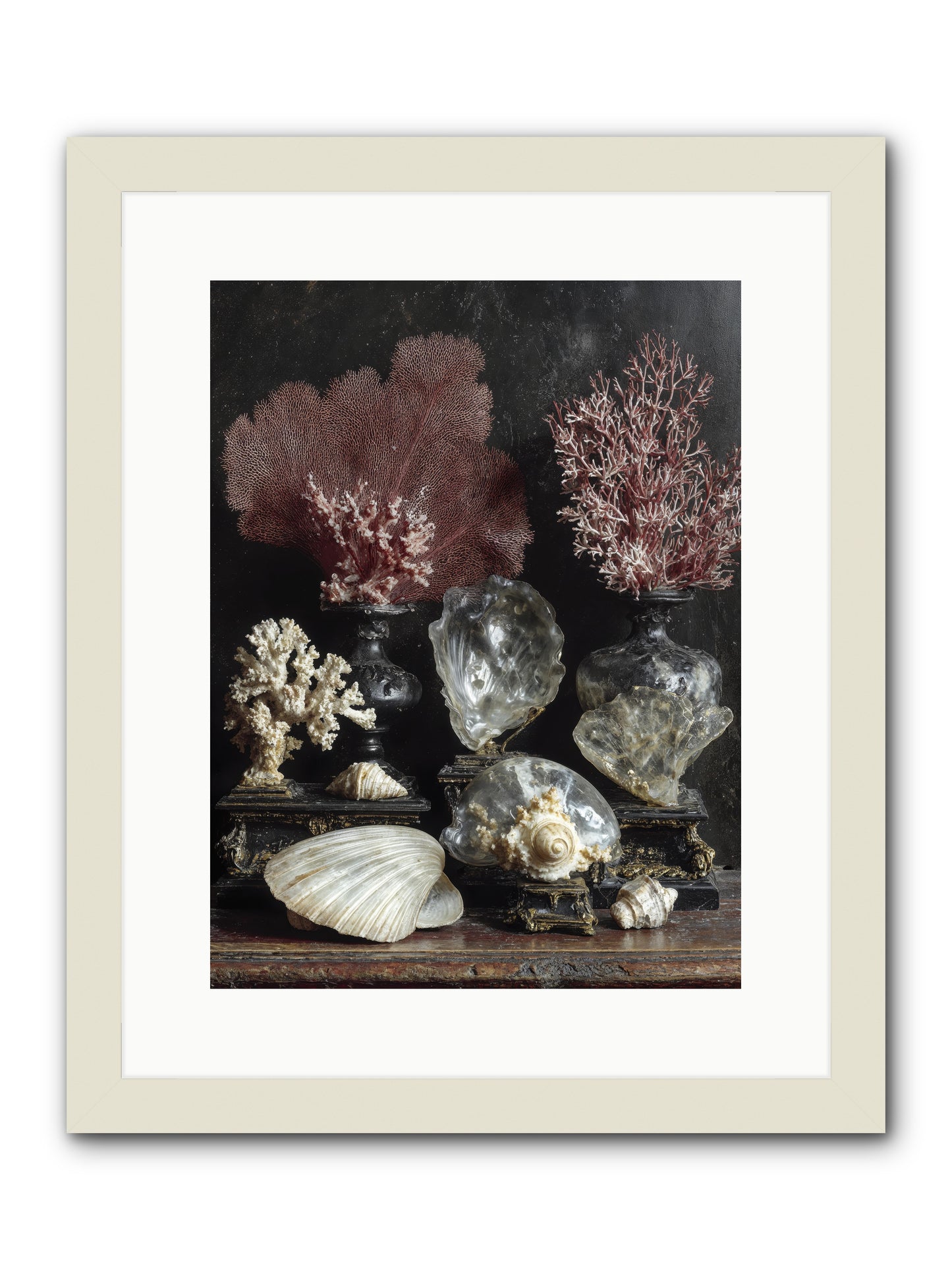 Vault of Wonders -- Framed Print - White 12x16