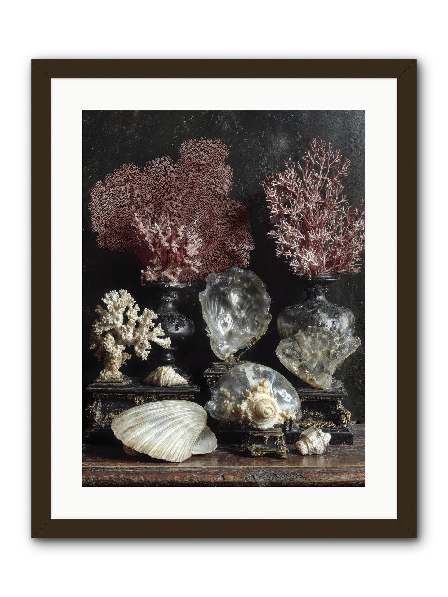 Vault of Wonders -- Framed Print - Black 18x24