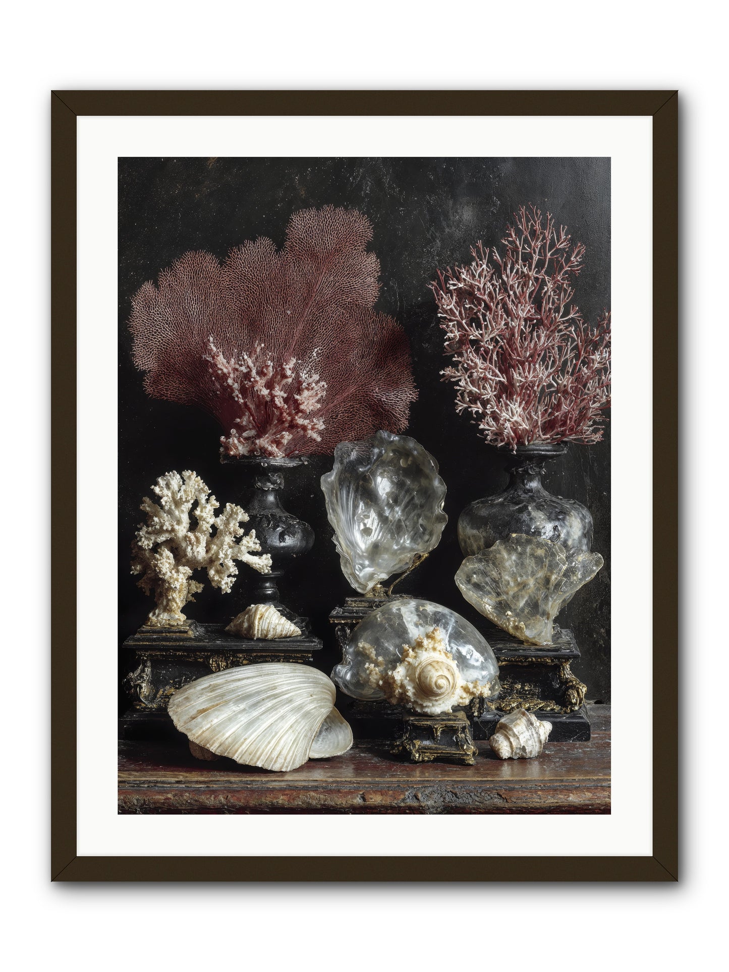 Vault of Wonders -- Framed Print - Black 24x32
