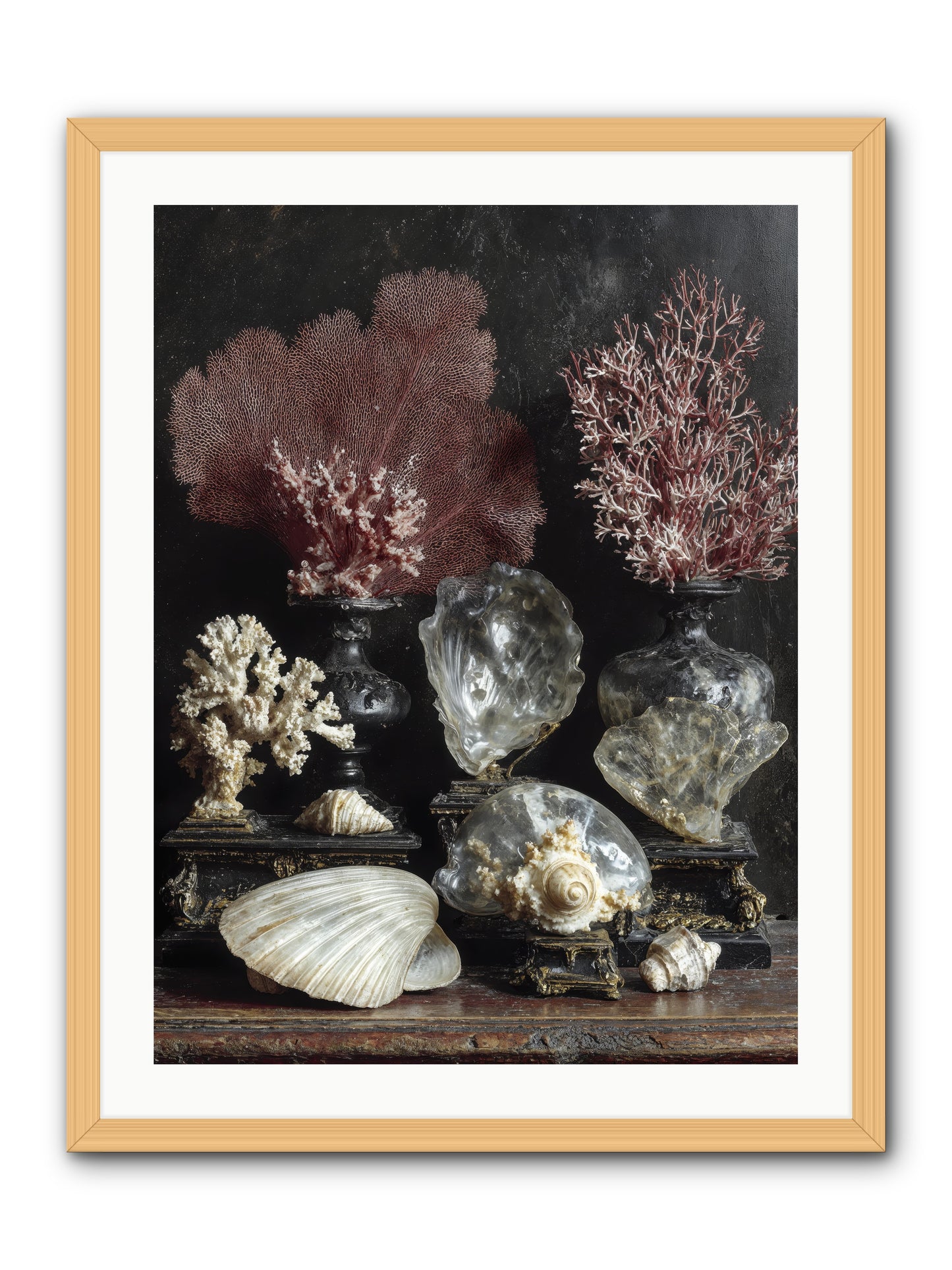 Vault of Wonders -- Framed Print - Natural 24x32