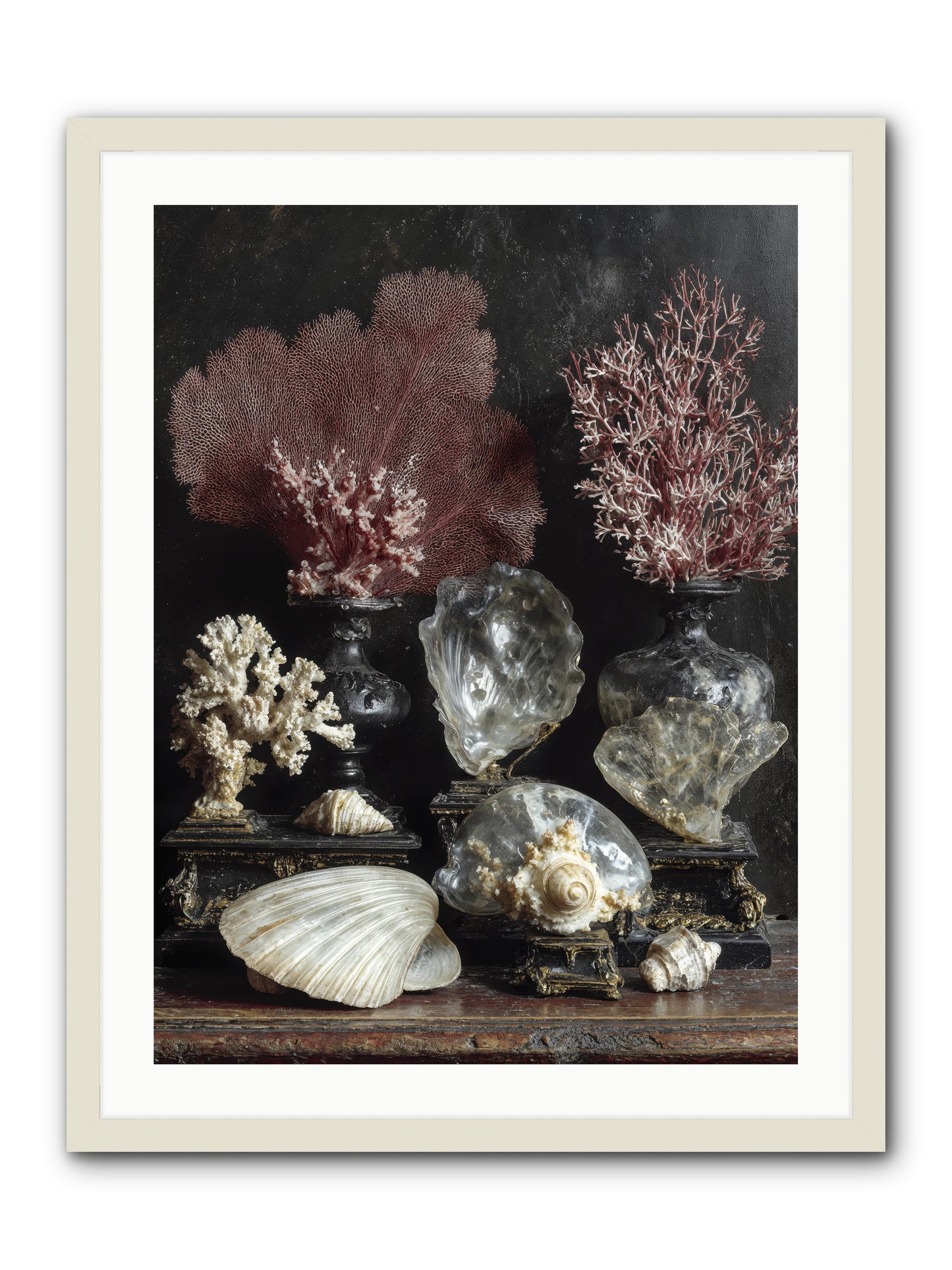 Vault of Wonders -- Framed Print - White 24x32