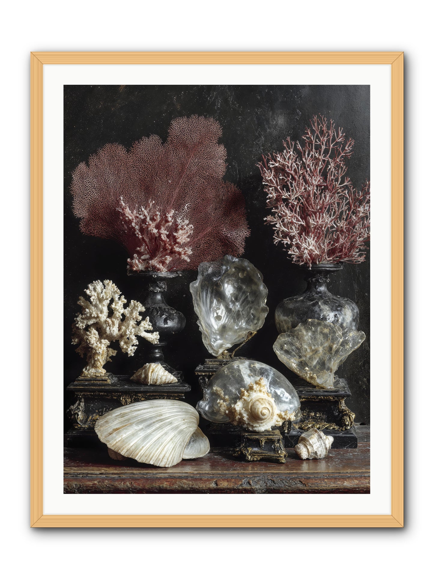 Vault of Wonders -- Framed Print - Natural 30x40