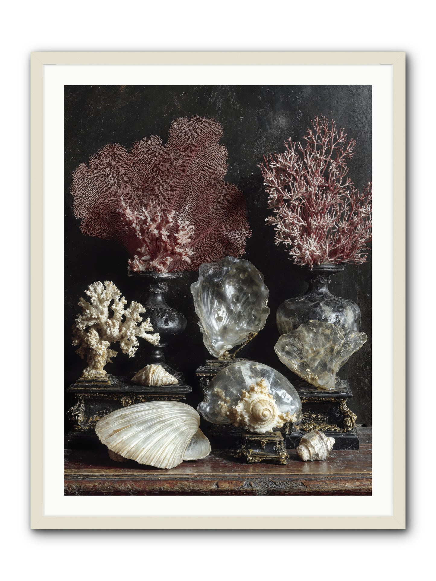 Vault of Wonders -- Framed Print - White 30x40