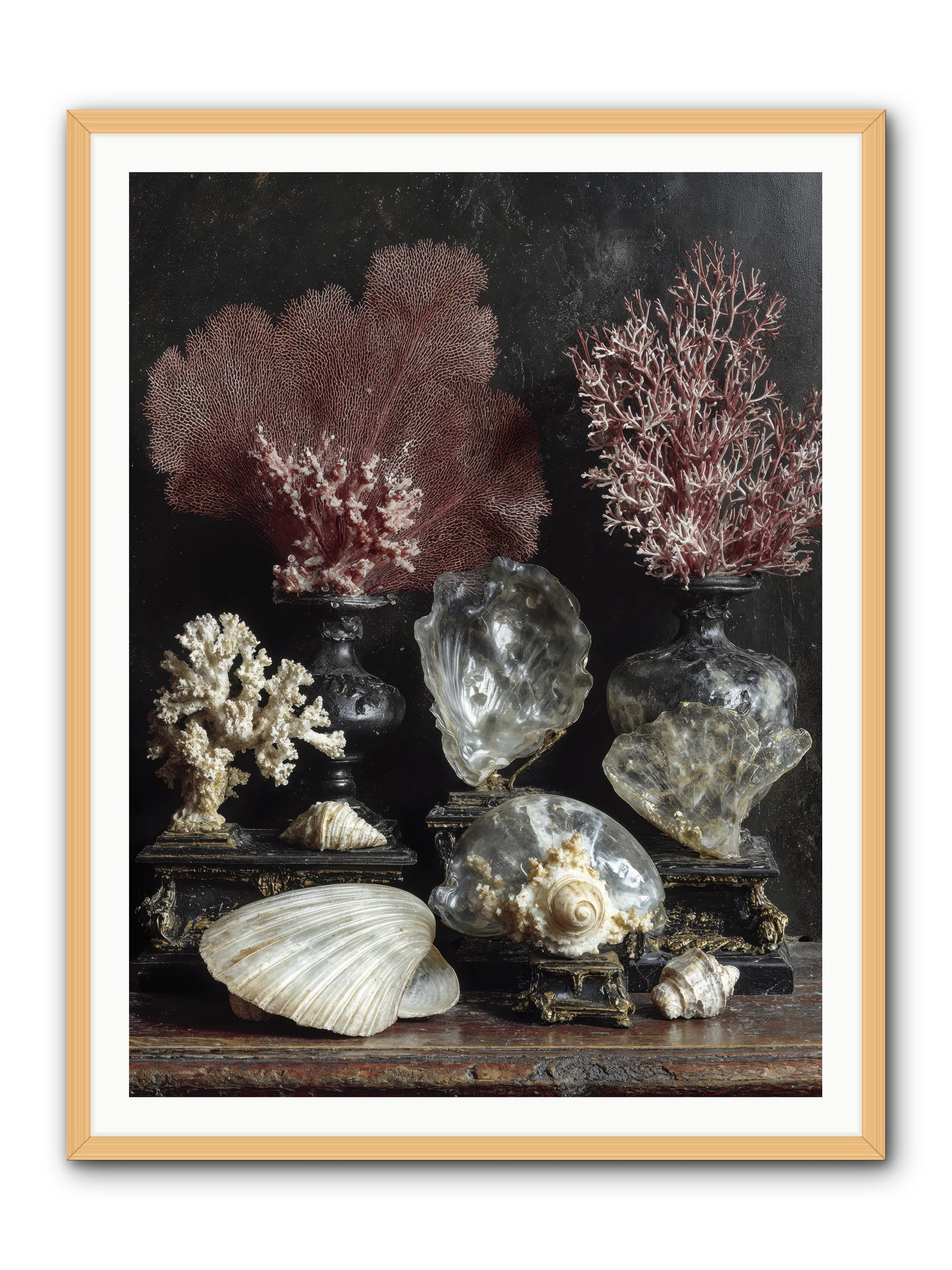Vault of Wonders -- Framed Print - Natural 36x48