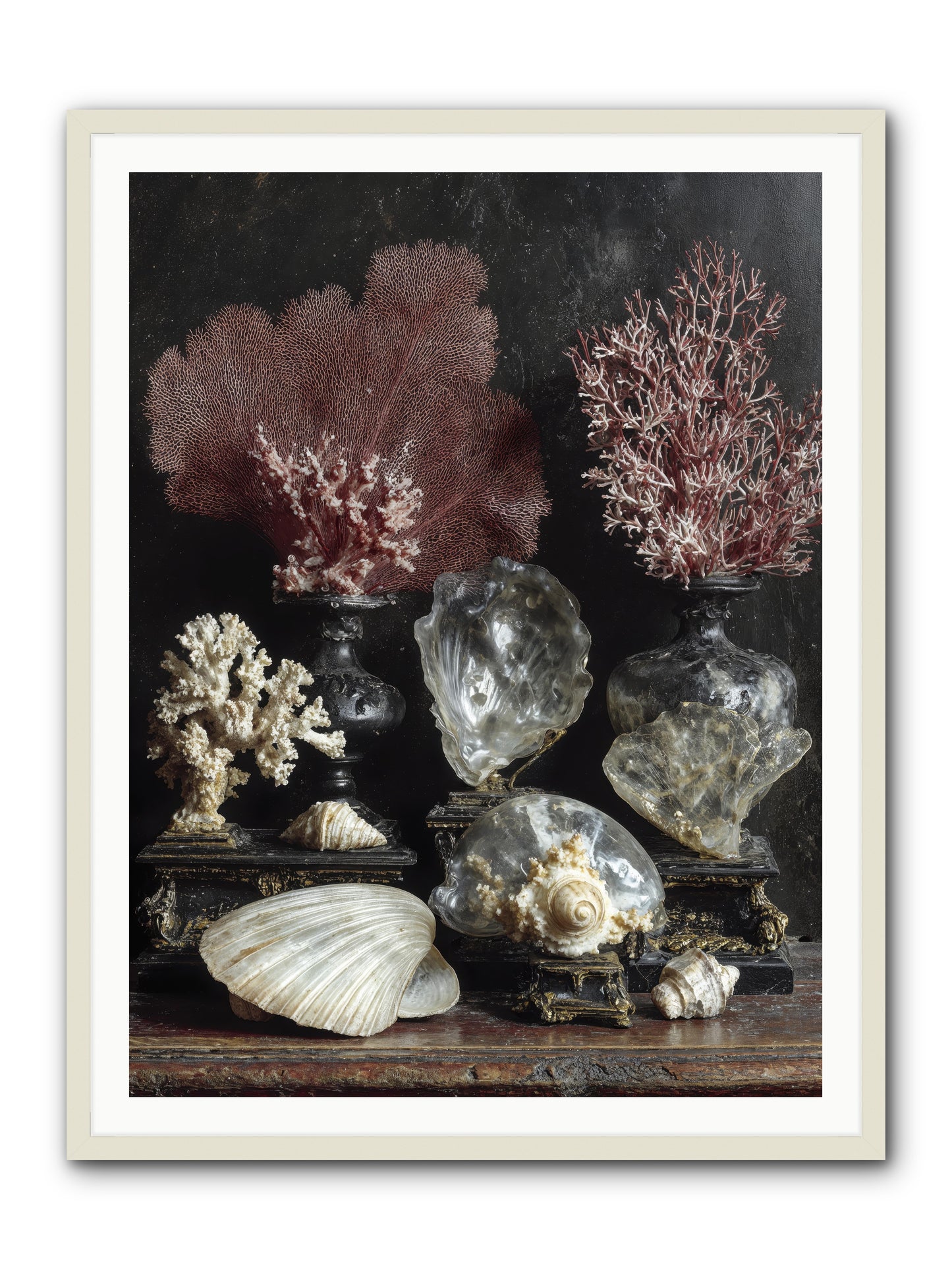 Vault of Wonders -- Framed Print - White 36x48