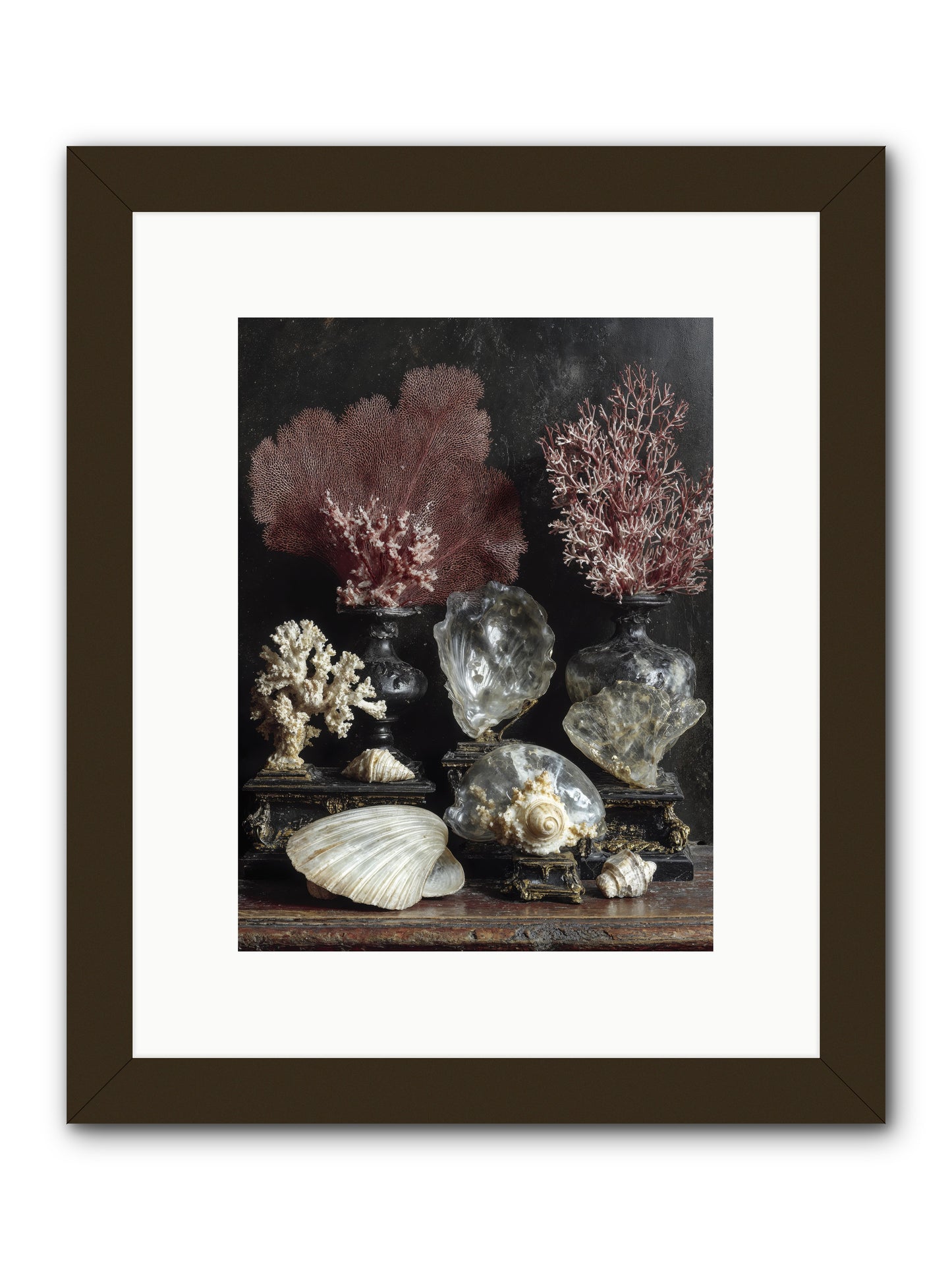 Vault of Wonders -- Framed Print - Black 9x12
