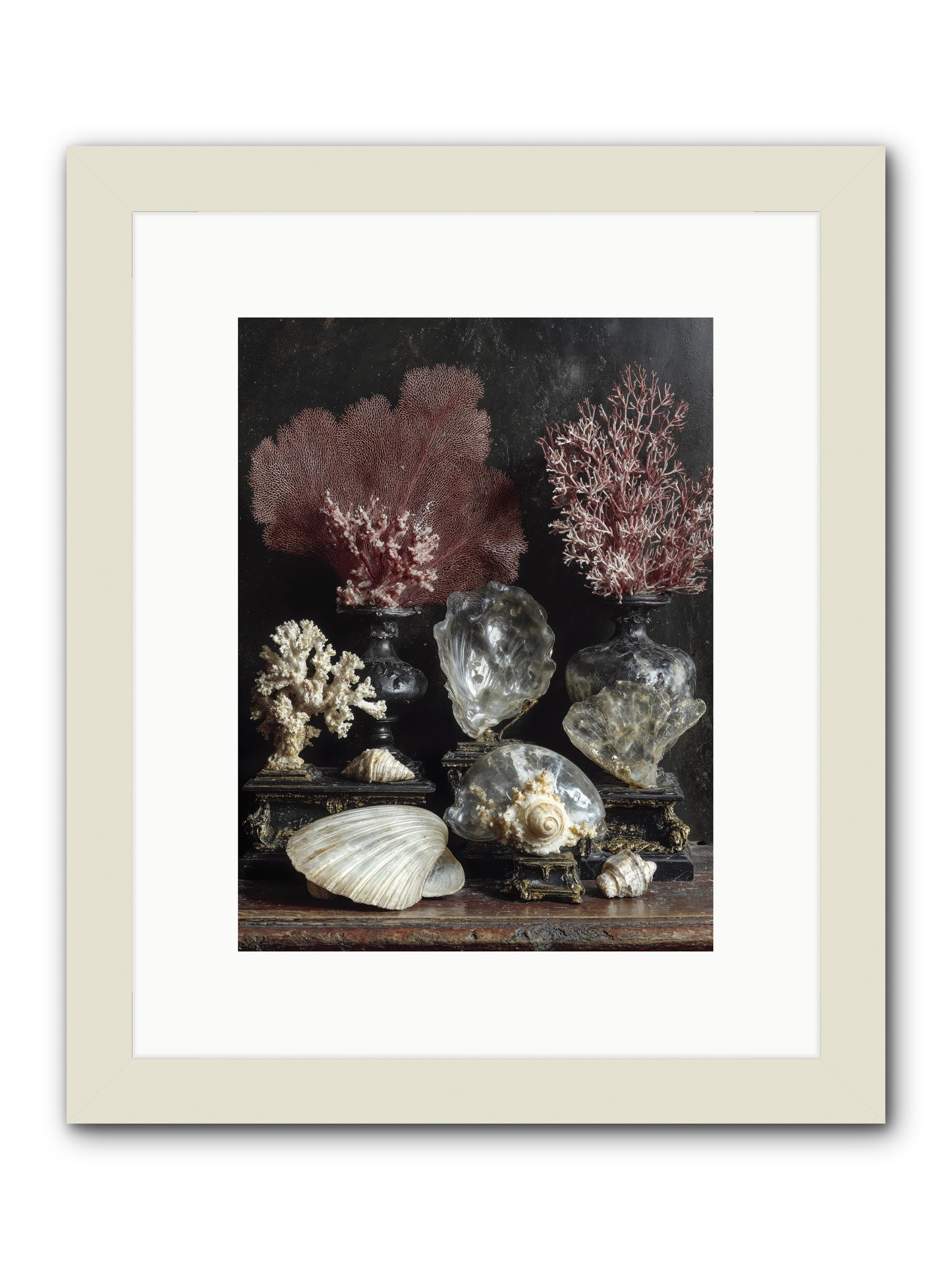 Vault of Wonders -- Framed Print - White 9x12