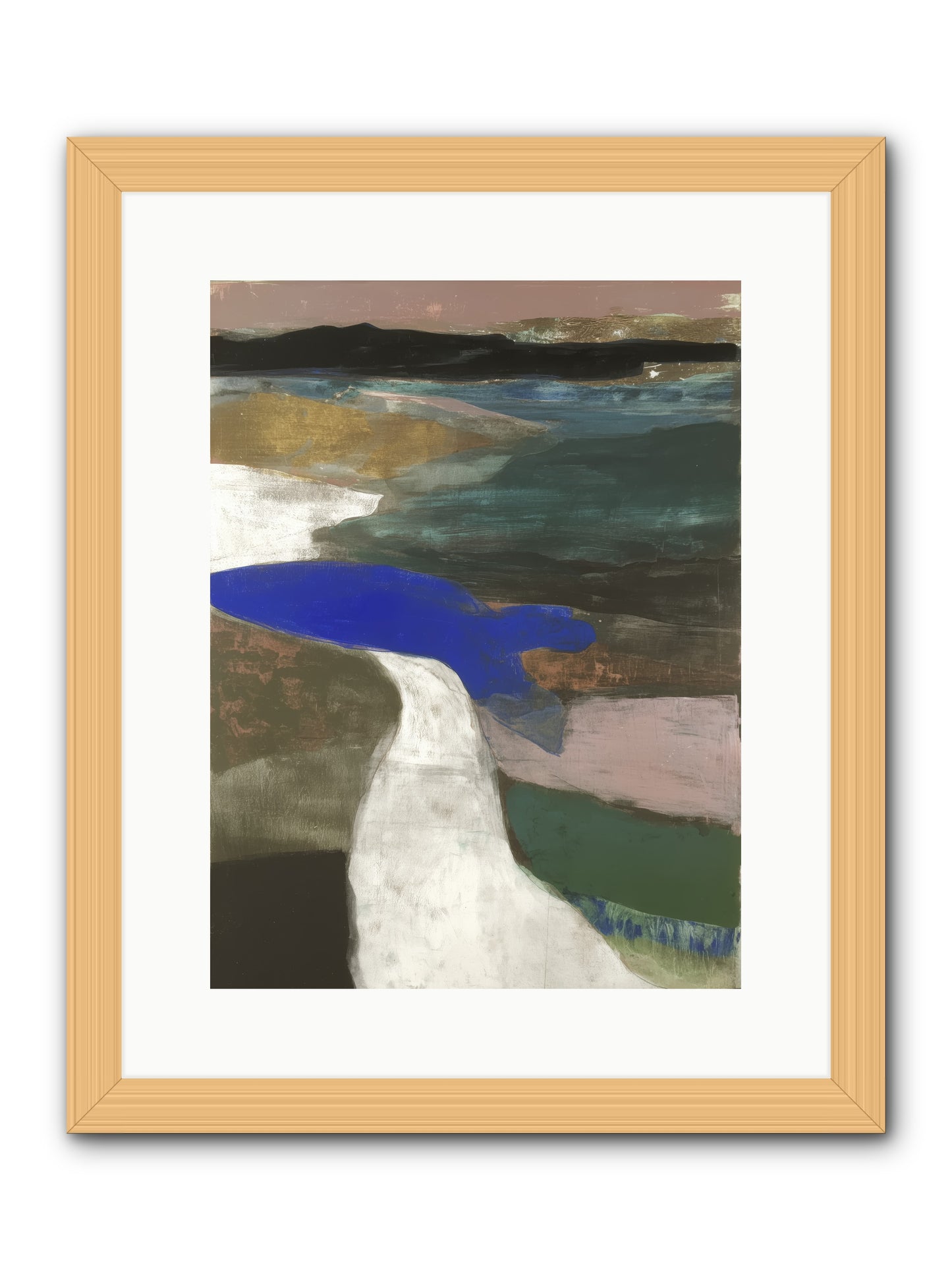 Veil of Sighs -- Framed Print - Natural 12x16