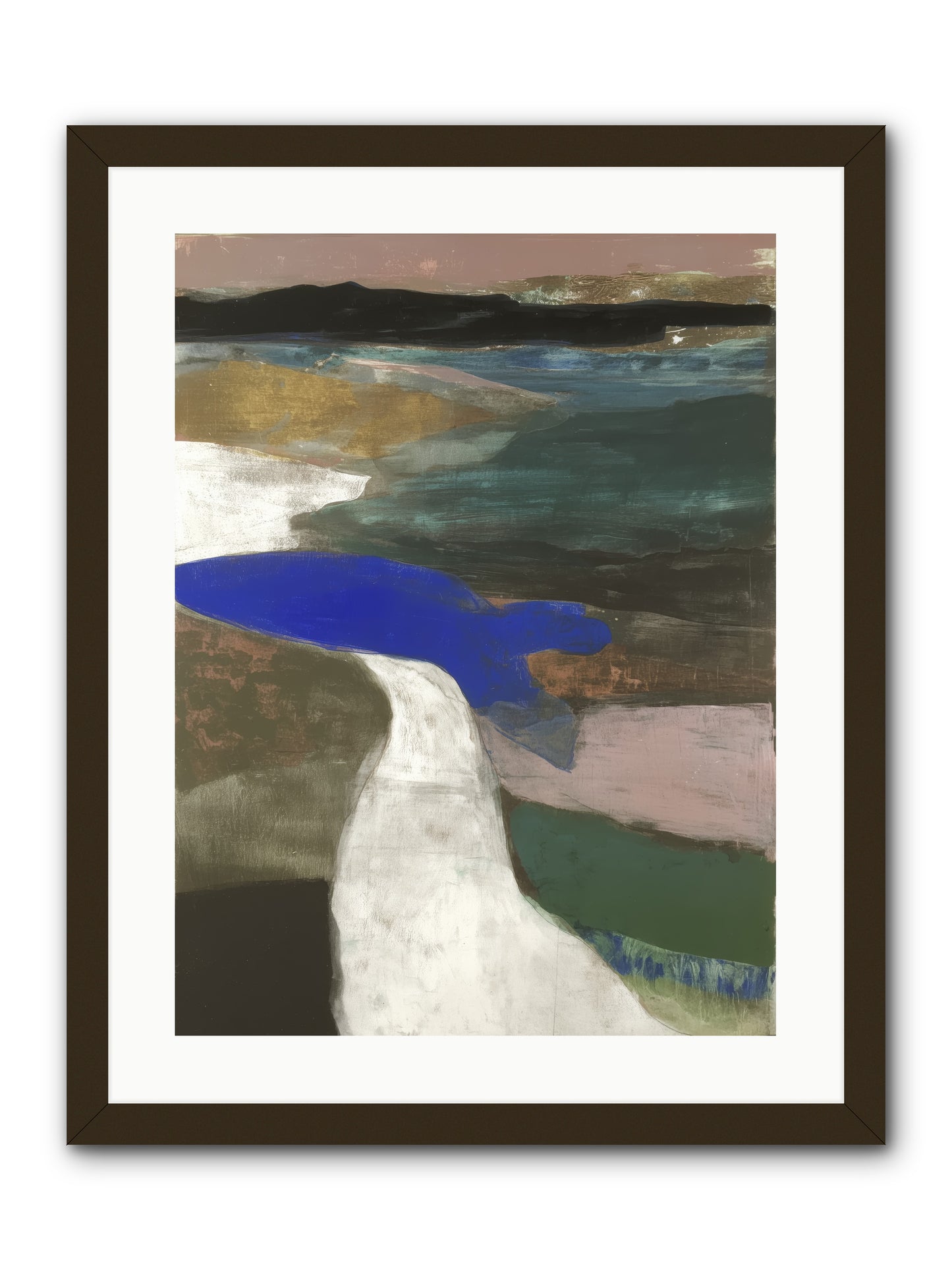 Veil of Sighs -- Framed Print - Black 18x24