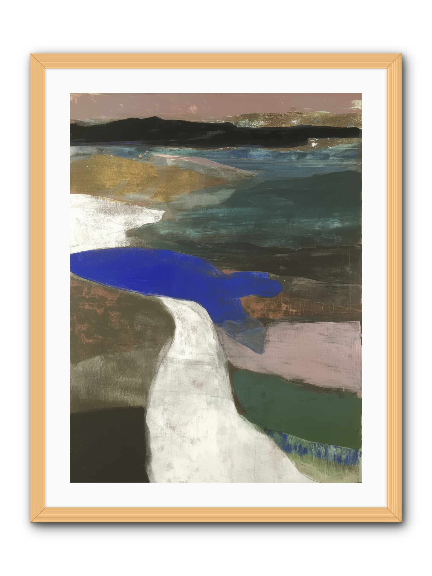 Veil of Sighs -- Framed Print - Natural 24x32