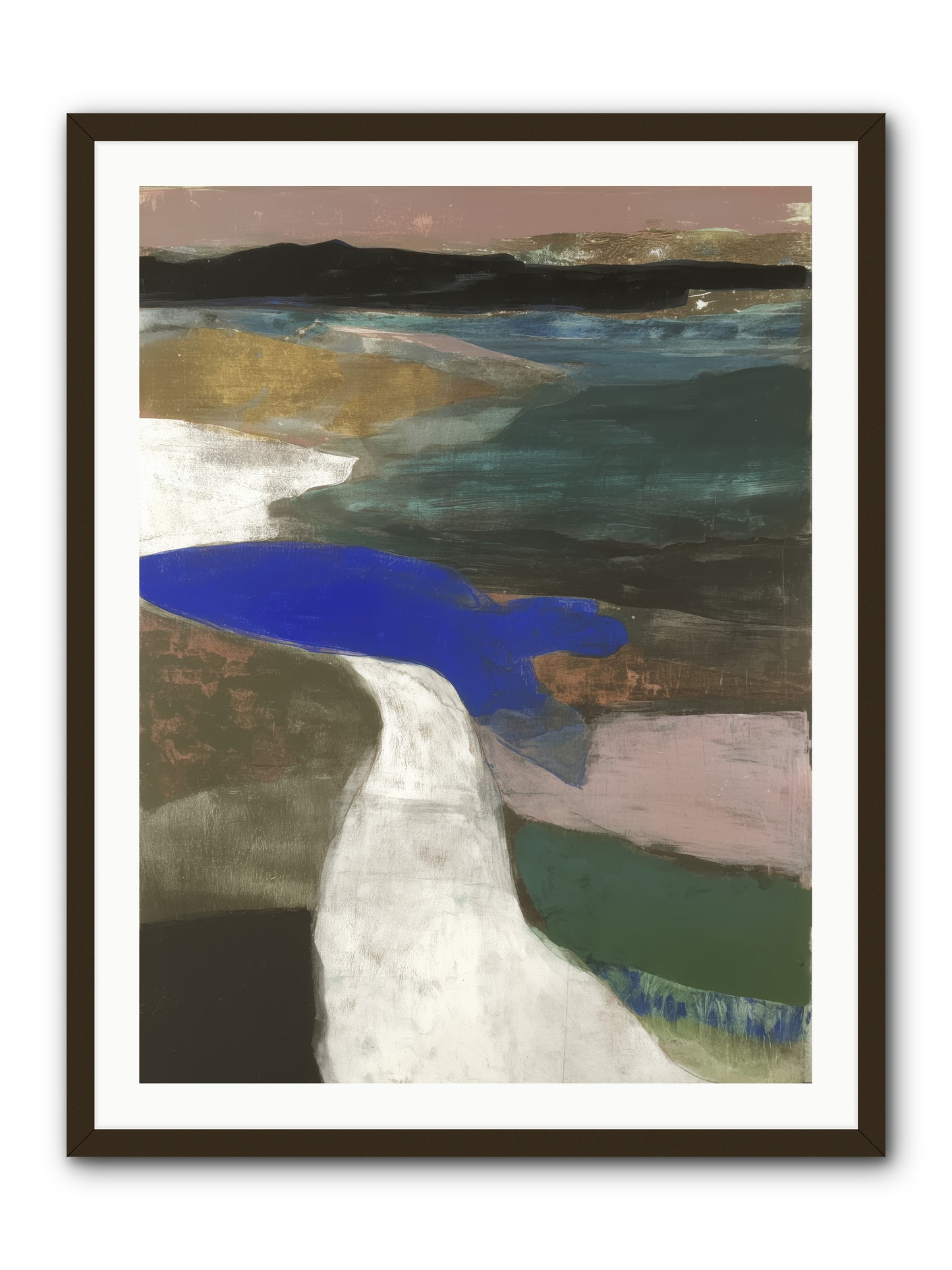 Veil of Sighs -- Framed Print - Black 30x40