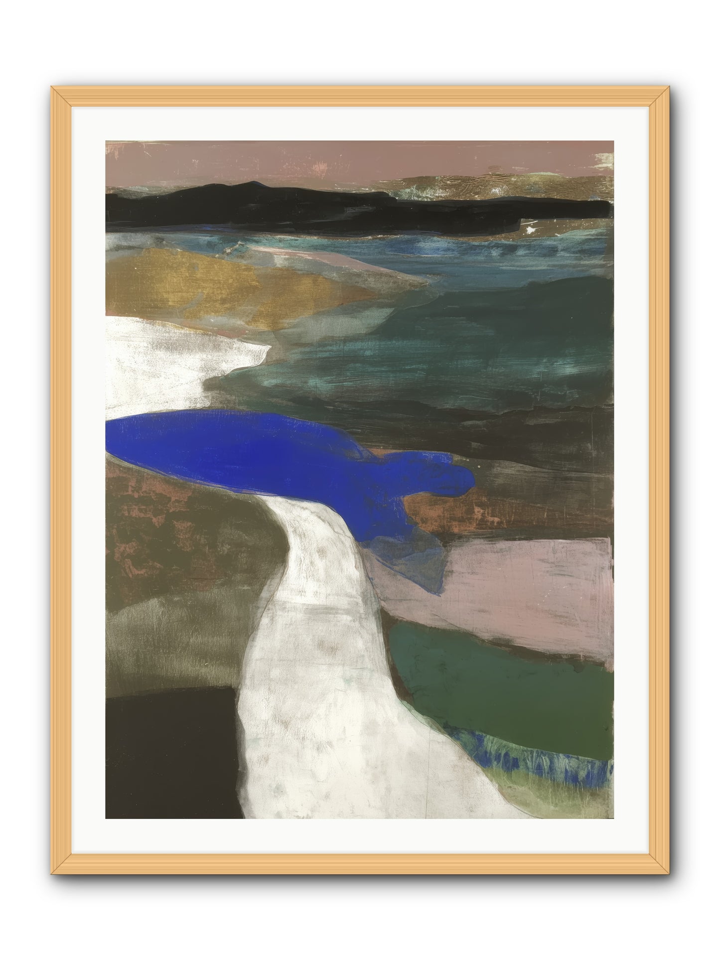 Veil of Sighs -- Framed Print - Natural 30x40