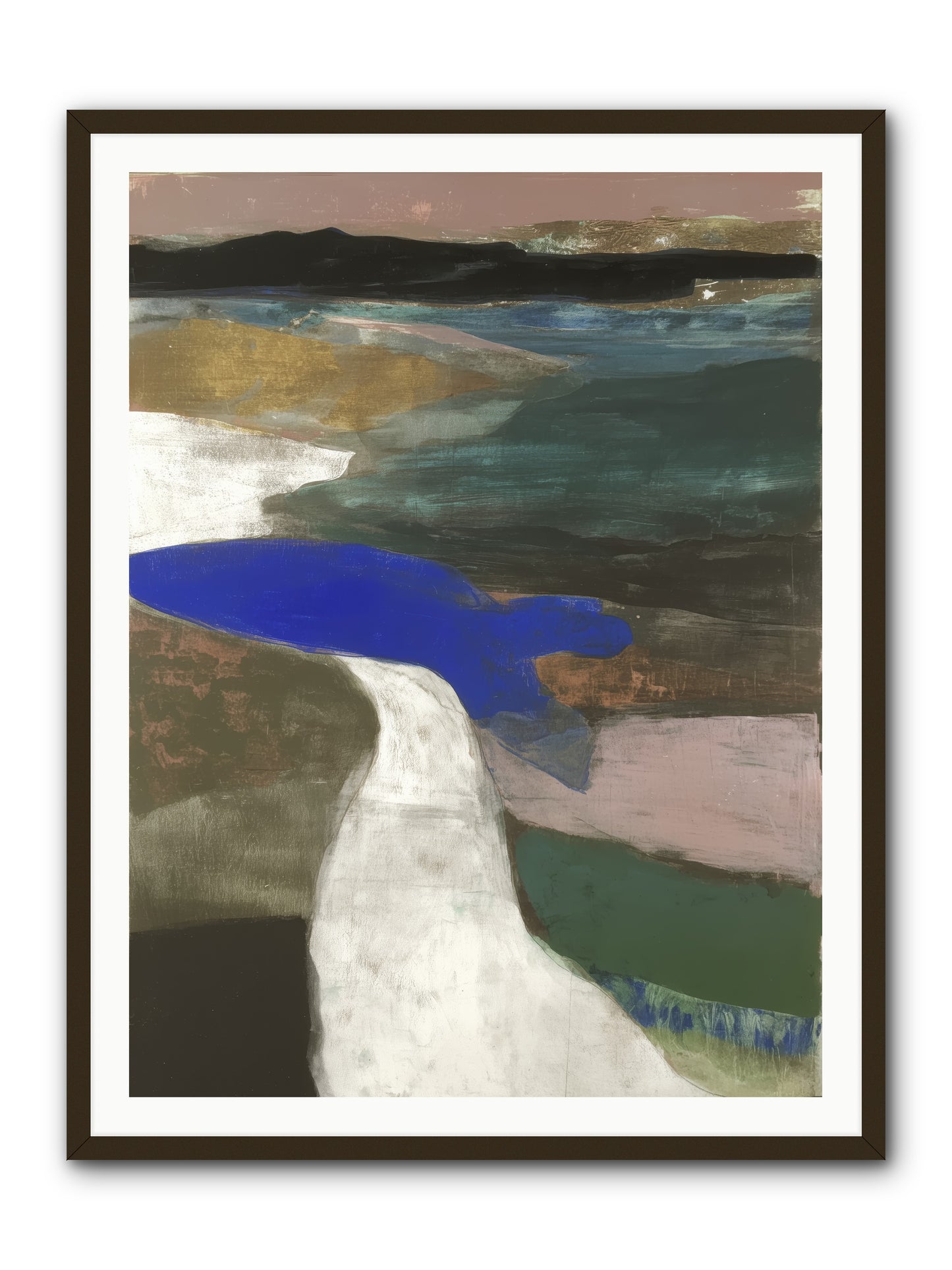 Veil of Sighs -- Framed Print - Black 36x48