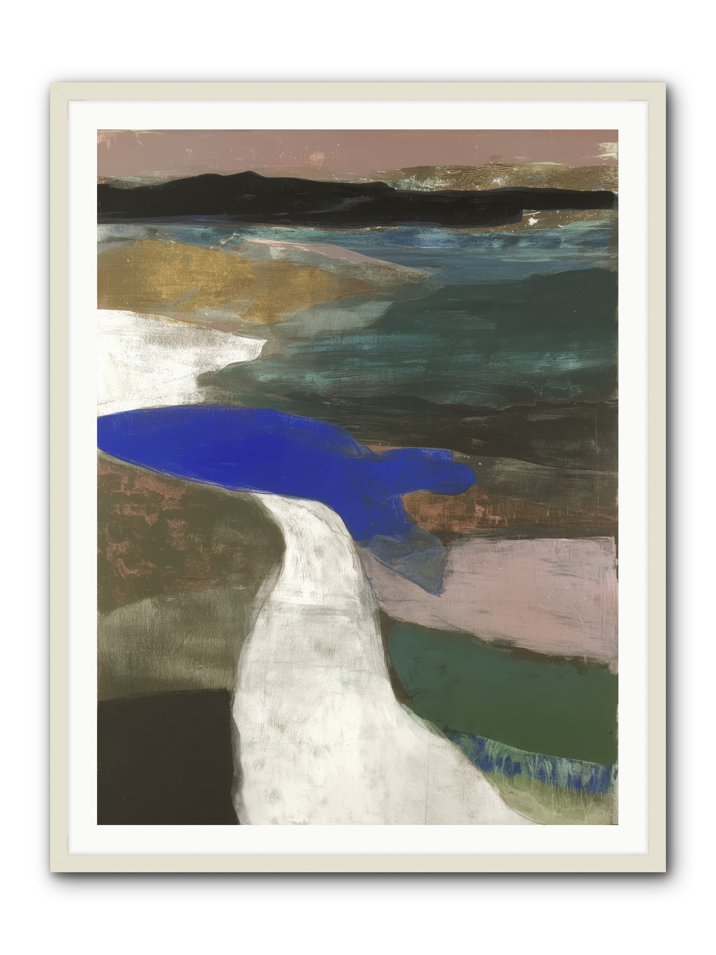 Veil of Sighs -- Framed Print - White 36x48
