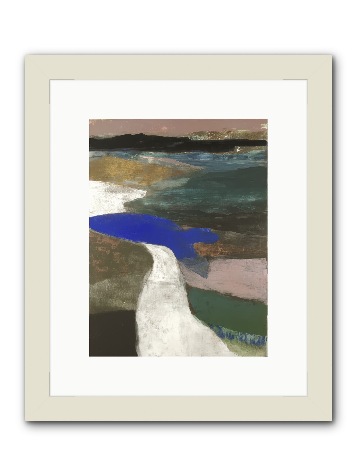 Veil of Sighs -- Framed Print - White 9x12