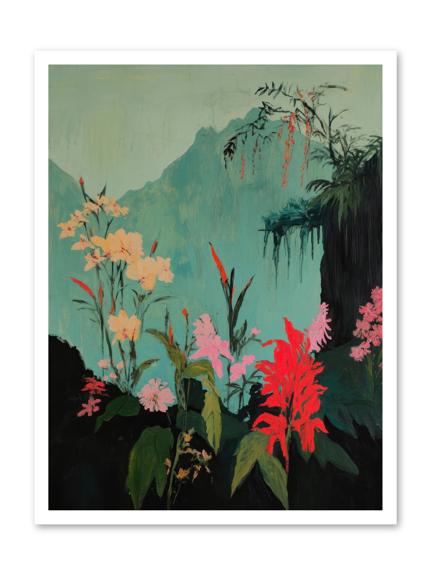 Veiled Botanica -- Paper Print 24x32