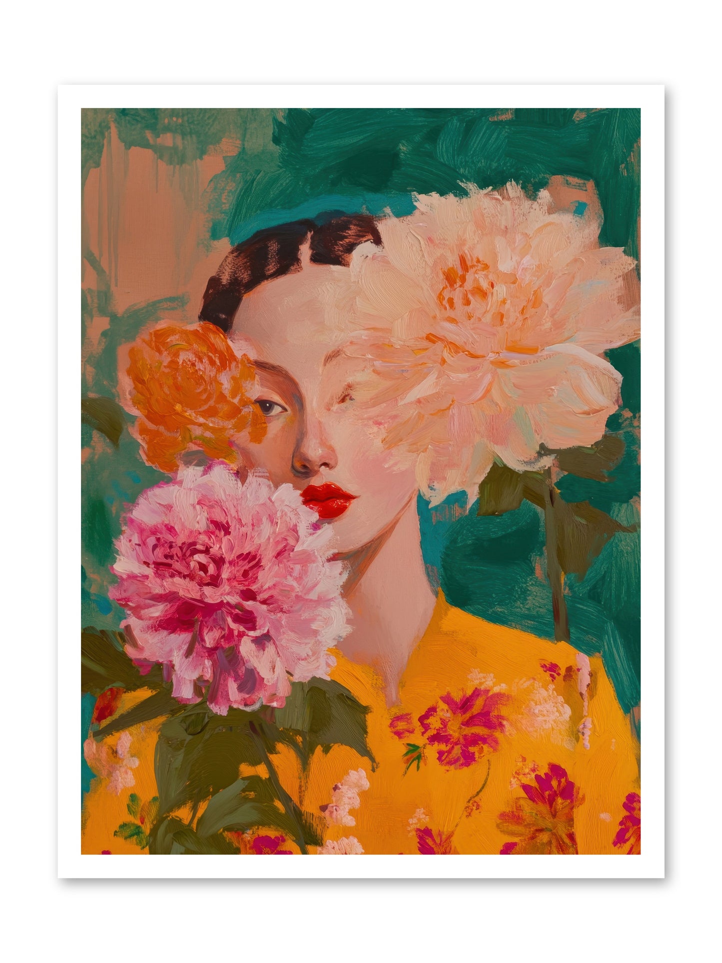 Veiled Presence -- Paper Print 24x32