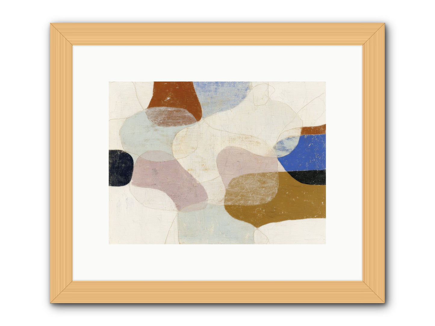 Vellum -- Framed Print - Natural 12x9