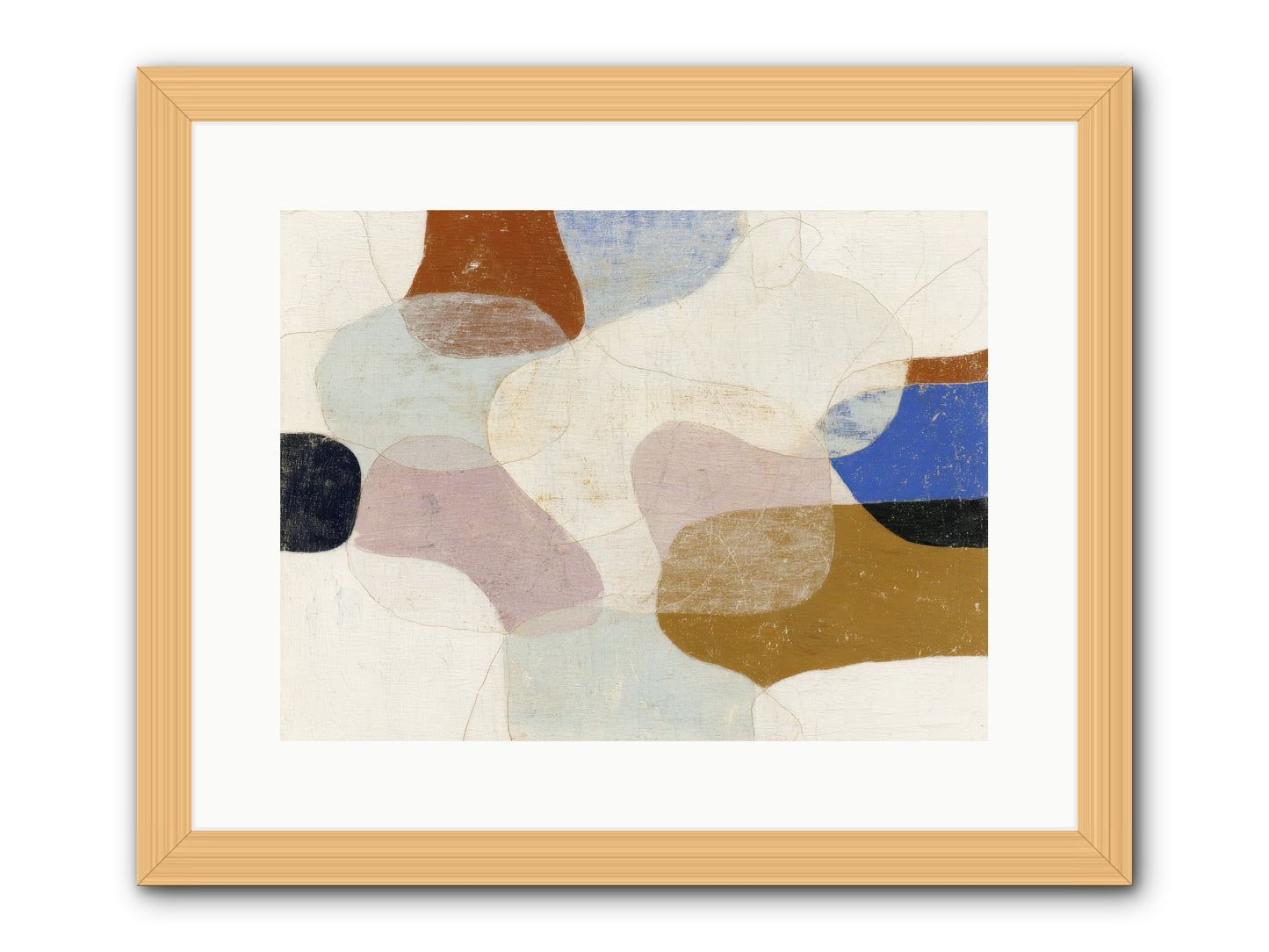 Vellum -- Framed Print - Natural 16x12