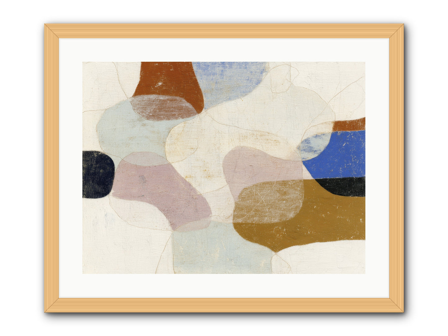Vellum -- Framed Print - Natural 24x18