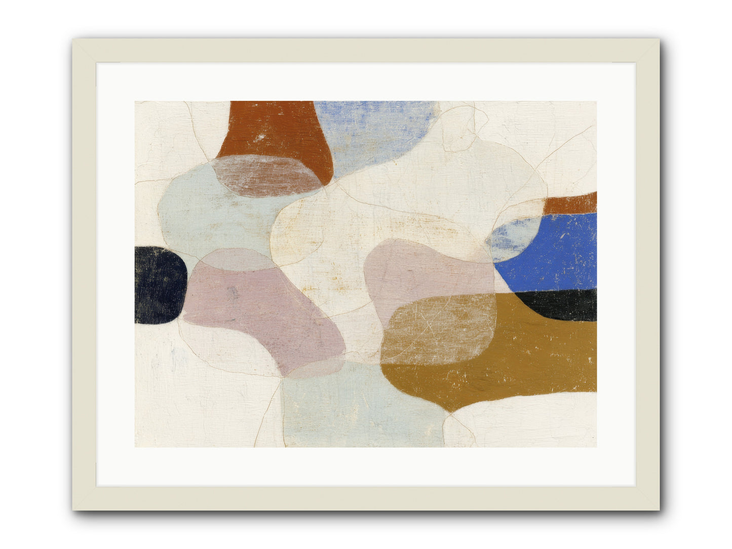 Vellum -- Framed Print - White 24x18