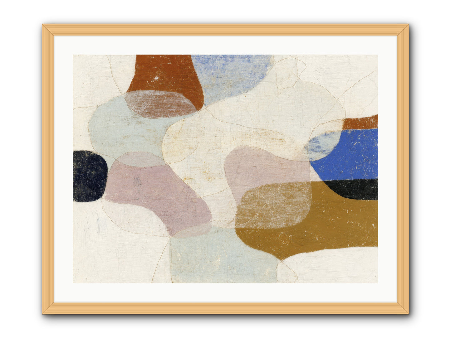 Vellum -- Framed Print - Natural 32x24