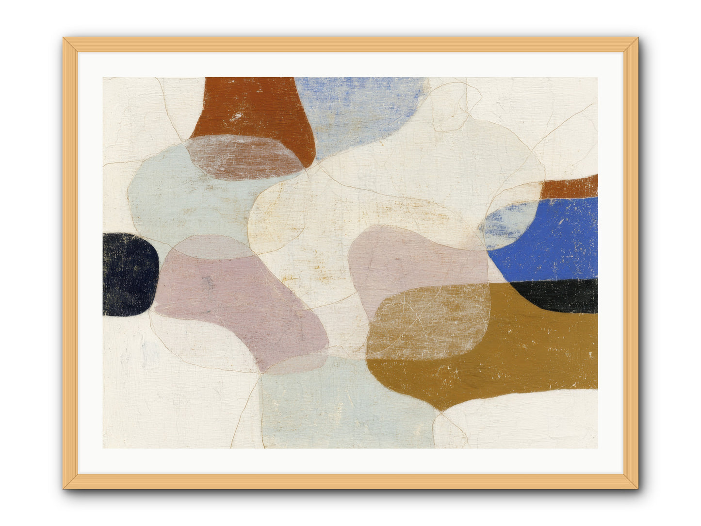 Vellum -- Framed Print - Natural 40x30