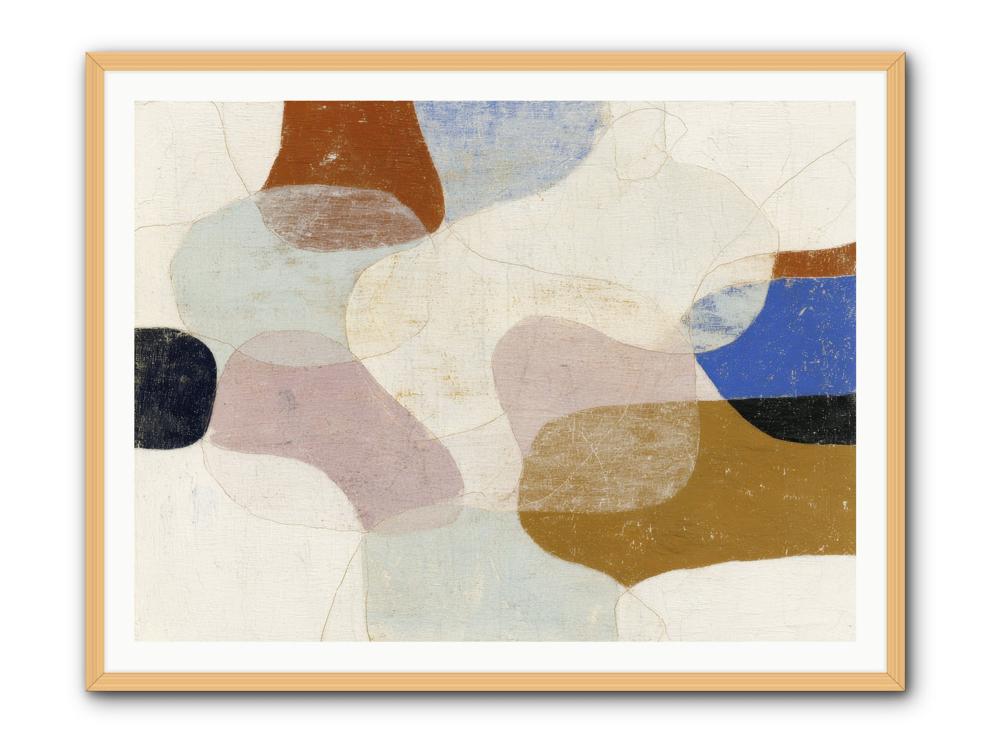 Vellum -- Framed Print - Natural 48x36