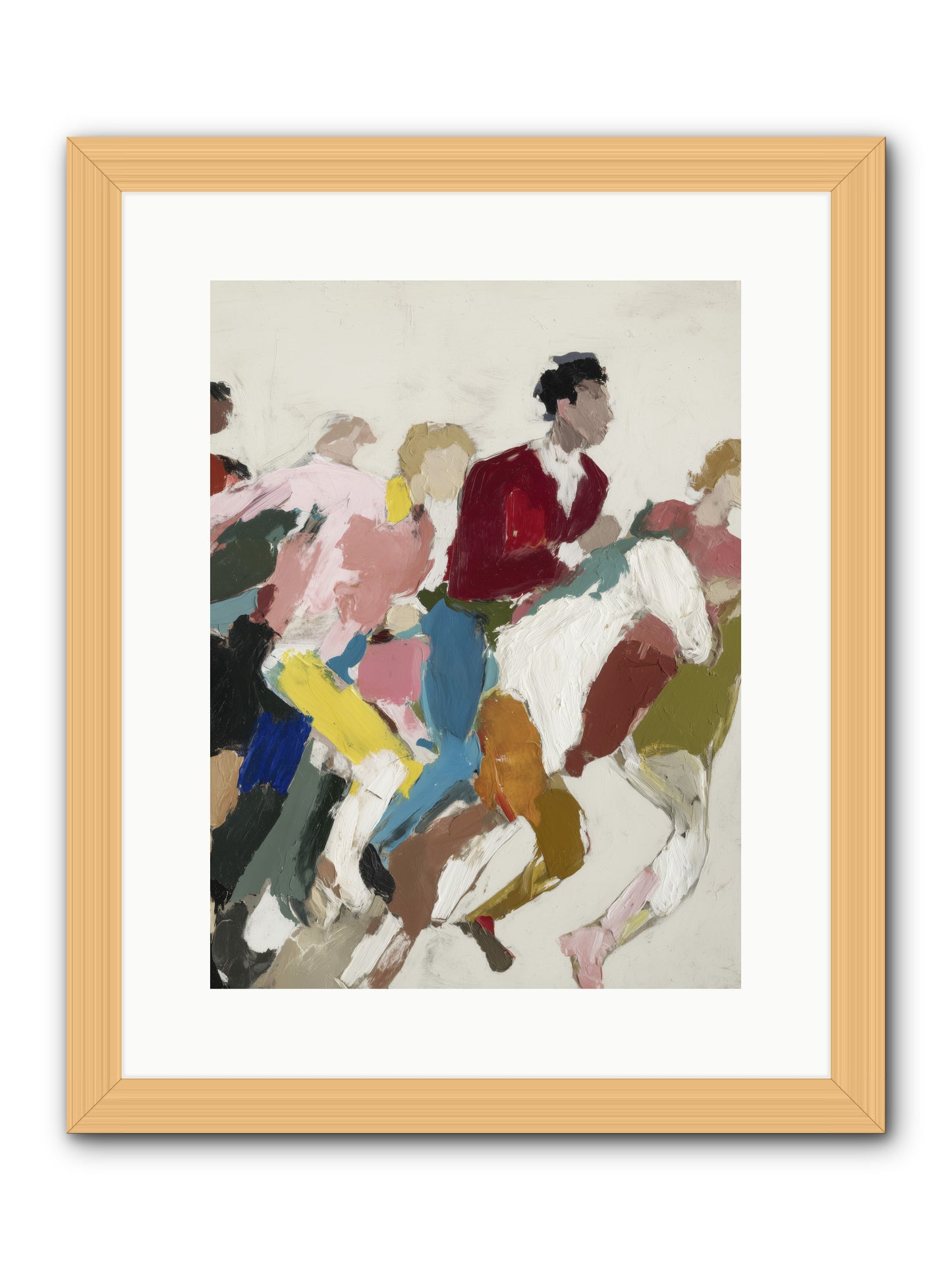 Velocity -- Framed Print - Natural 12x16