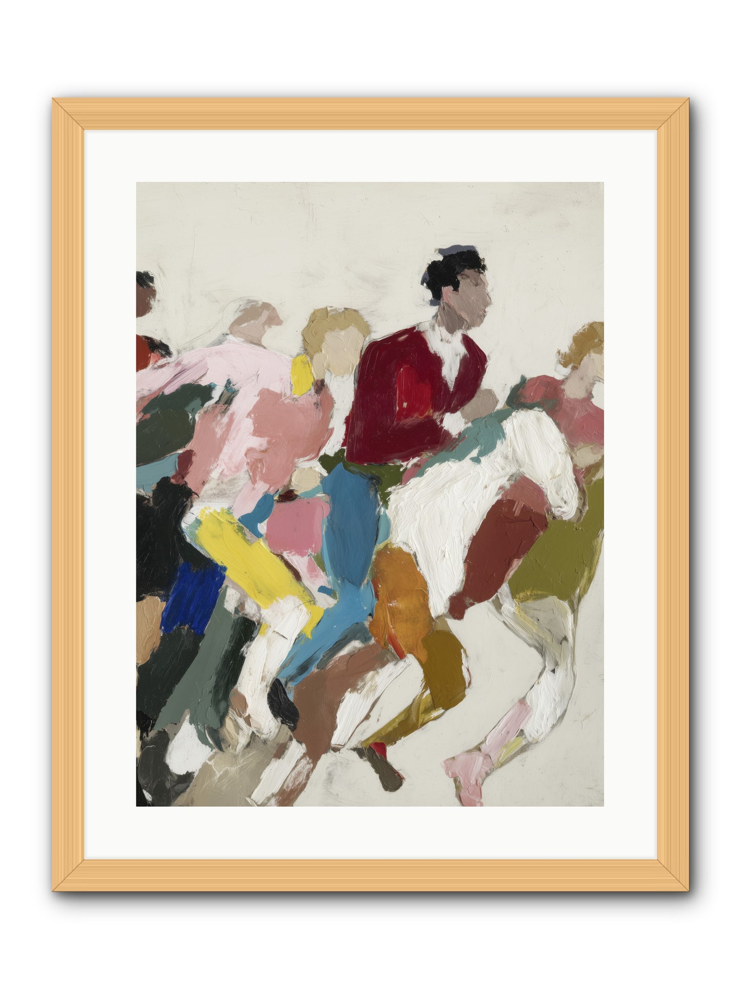 Velocity -- Framed Print - Natural 18x24