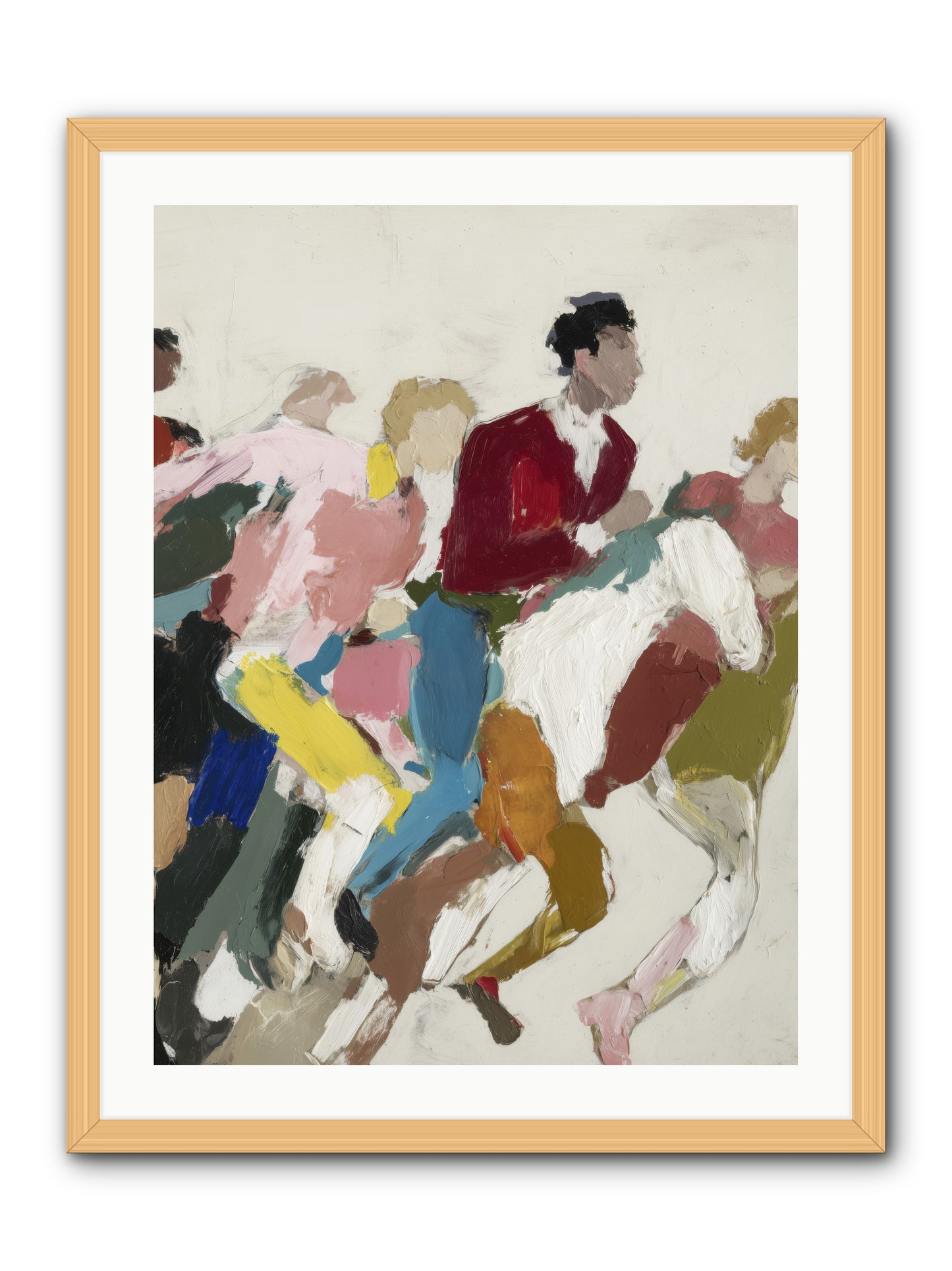 Velocity -- Framed Print - Natural 24x32