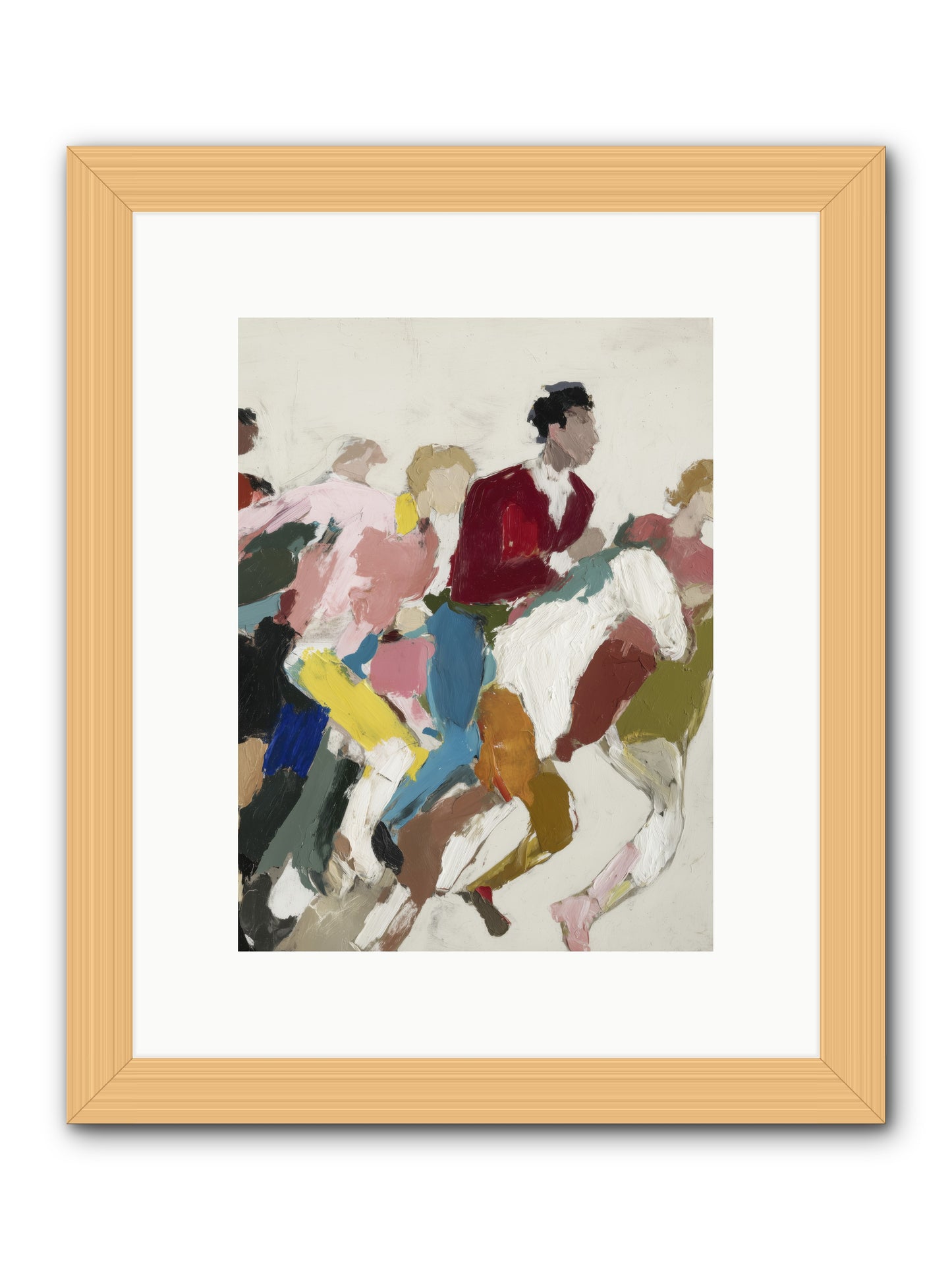 Velocity -- Framed Print - Natural 9x12