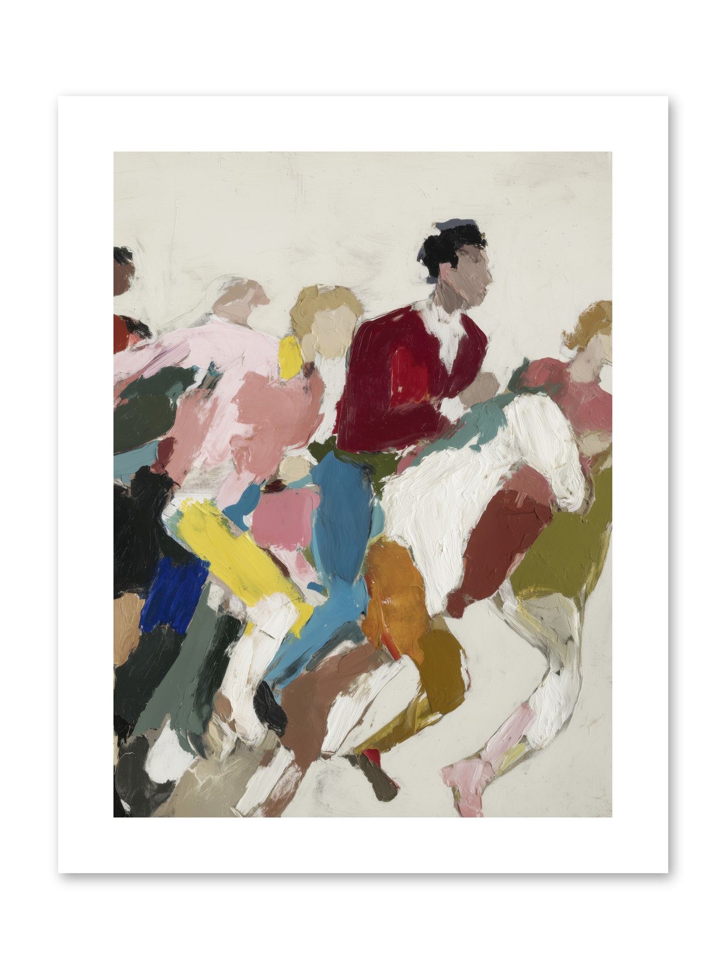 Velocity -- Loose Canvas Print 9x12