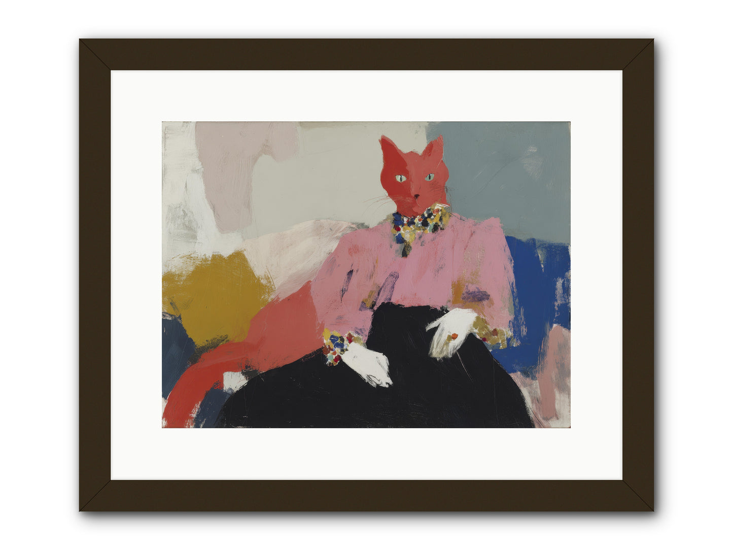 Velvet Afternoon -- Framed Print - Black 16x12