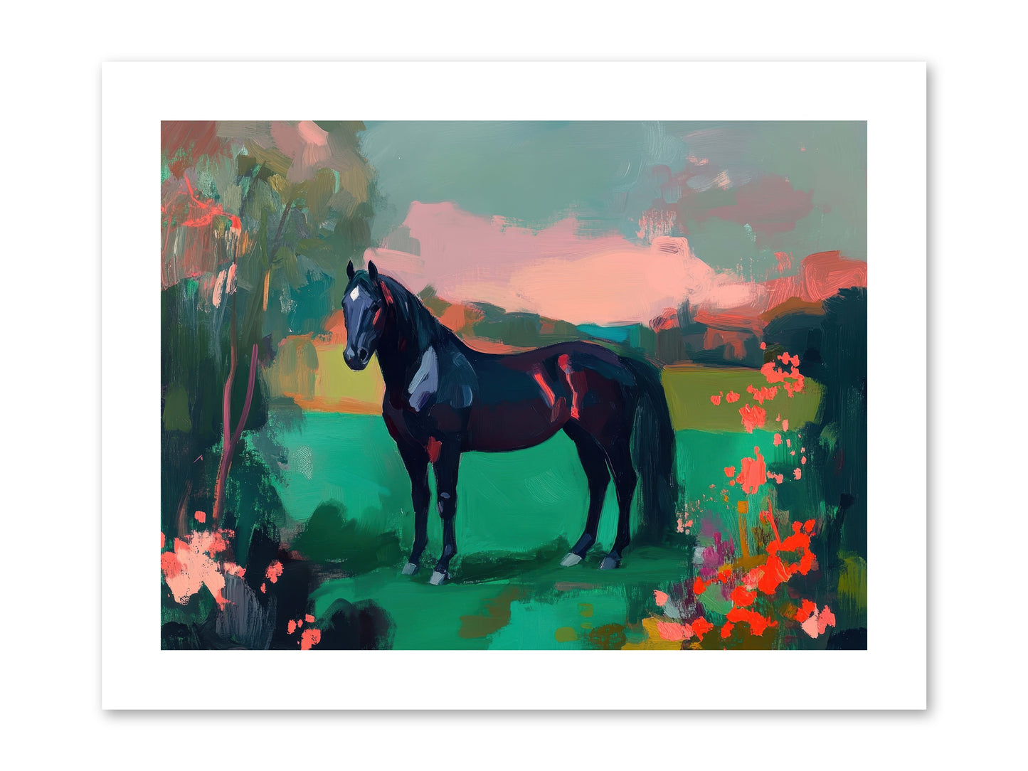 Velvet Chapter -- Paper Print 12x9