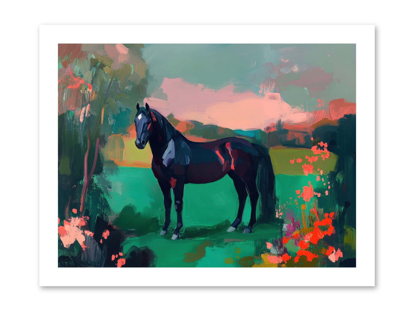 Velvet Chapter -- Loose Canvas Print 16x12