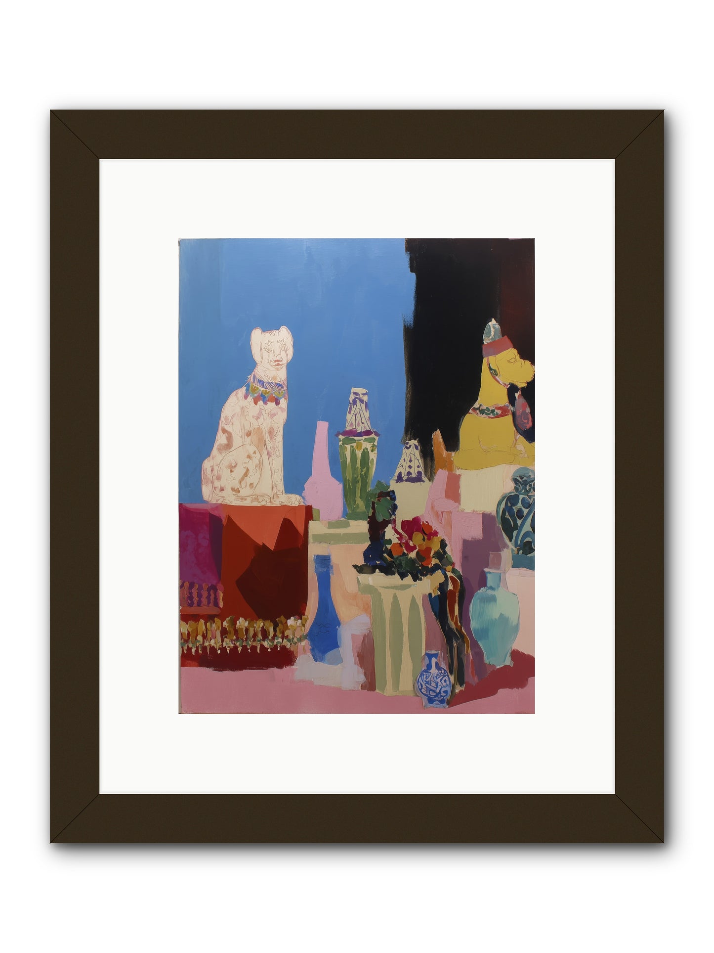 Velvet Duskfall -- Framed Print - Black 9x12