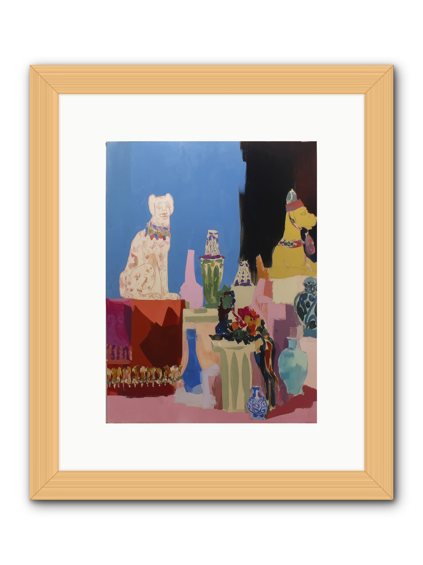 Velvet Duskfall -- Framed Print - Natural 9x12