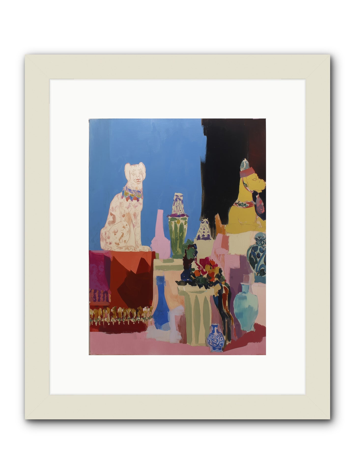 Velvet Duskfall -- Framed Print - White 9x12