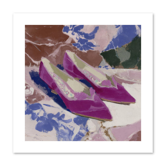 Velvet Held Its Breath -- Paper Print 10x10