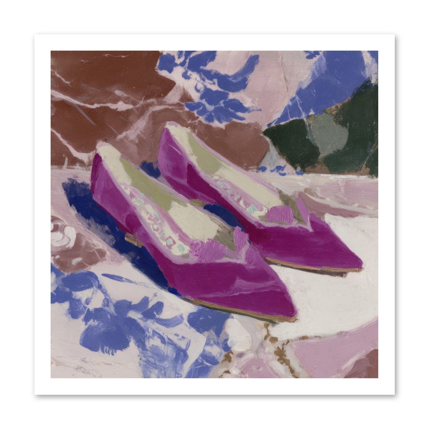 Velvet Held Its Breath -- Paper Print 20x20