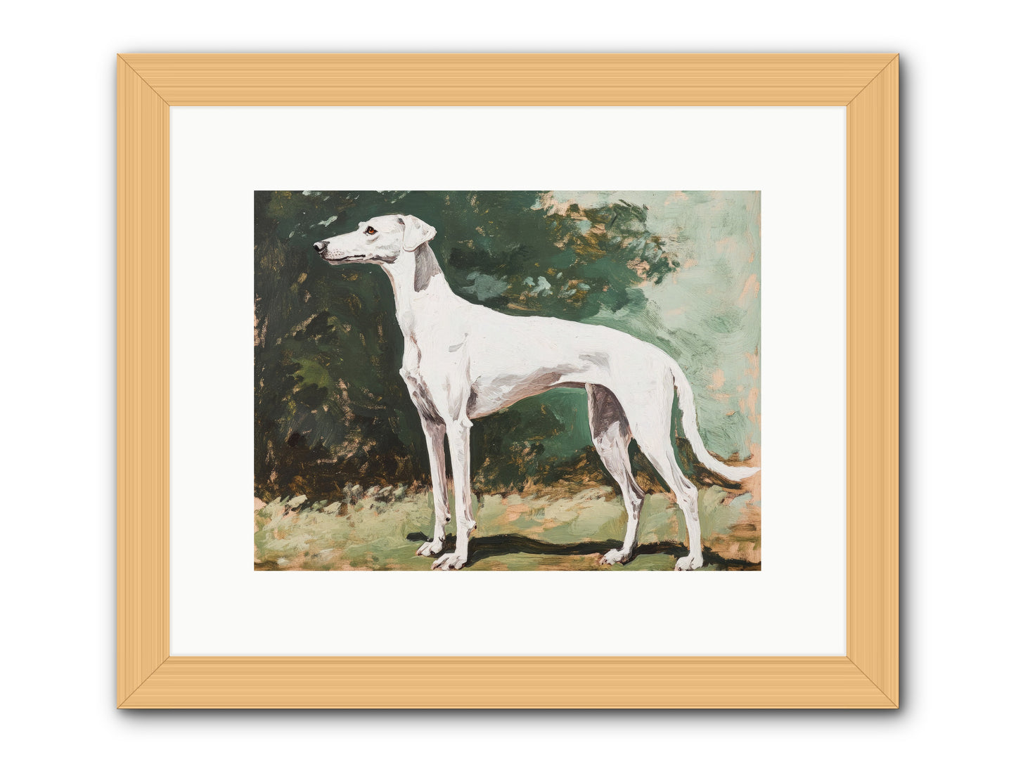 Velvet Hours -- Framed Print - Natural 12x9