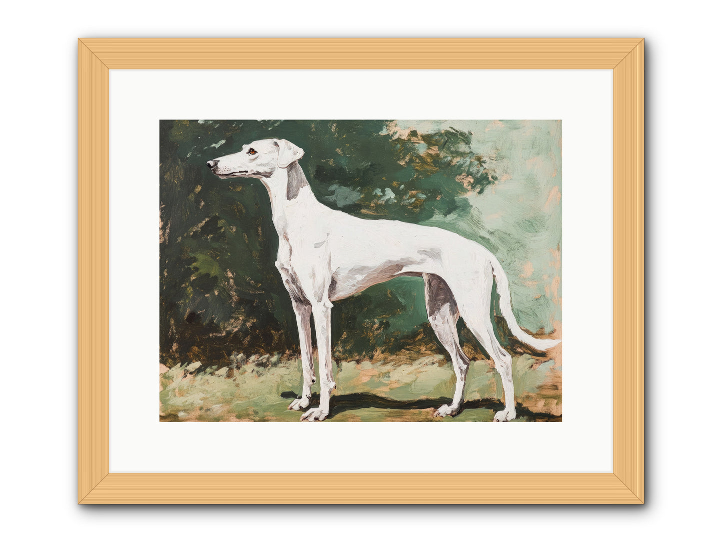 Velvet Hours -- Framed Print - Natural 16x12