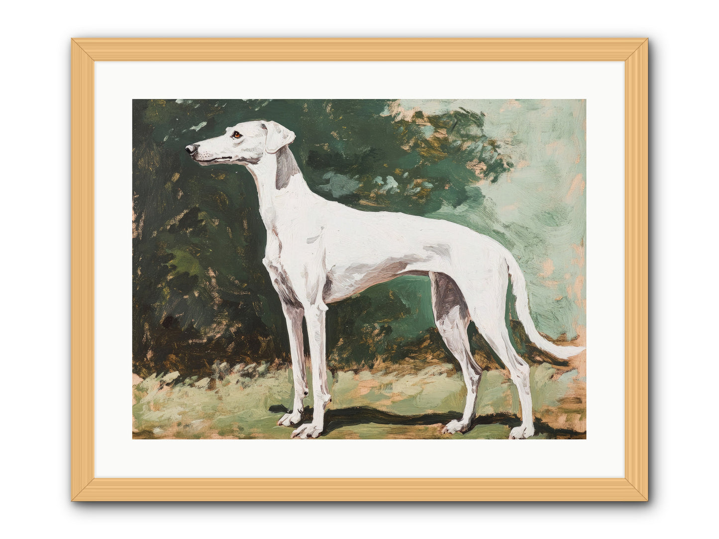 Velvet Hours -- Framed Print - Natural 24x18