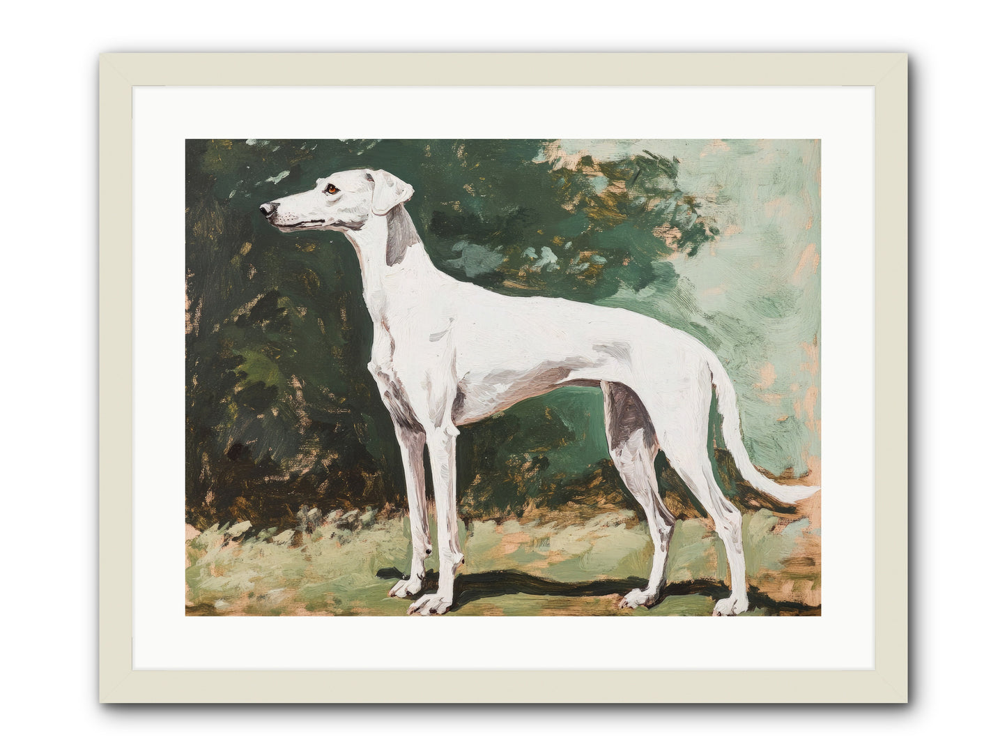Velvet Hours -- Framed Print - White 24x18