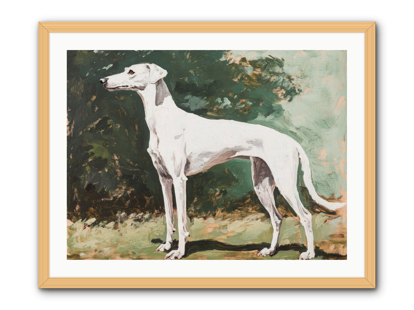 Velvet Hours -- Framed Print - Natural 32x24