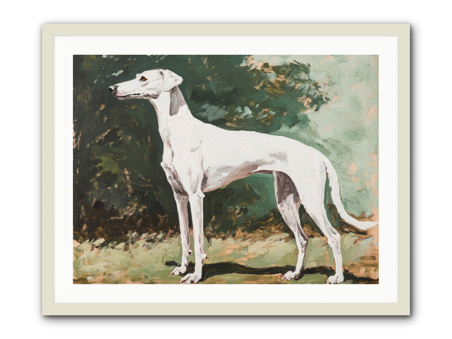 Velvet Hours -- Framed Print - White 32x24