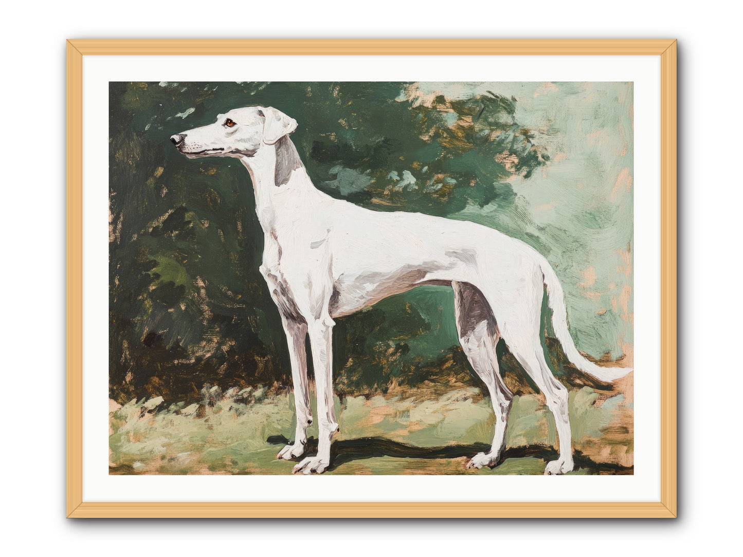 Velvet Hours -- Framed Print - Natural 40x30